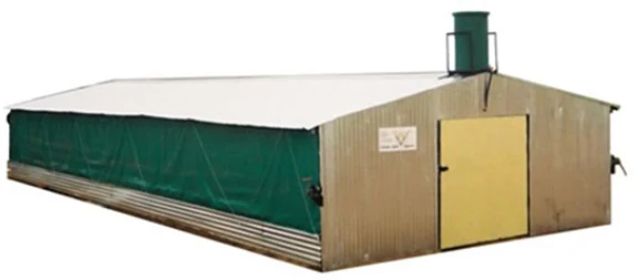 Typical broiler house